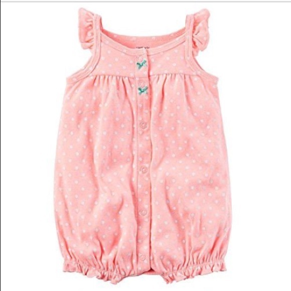 Carter's Other - Octopus snap up cotton romper